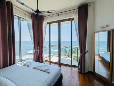 Galle Beach Front Duplex 4 Bed Amazing Sea views