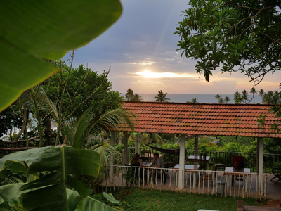 Sky Mountain Café with seaview