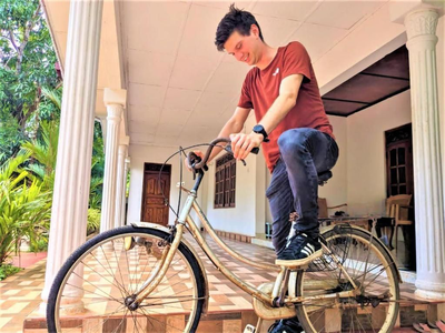 Grand Refuge Bird view Lake jogging Foods Bikes Tuk tuk & free city tour guidence