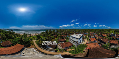 Saltwater beachfront