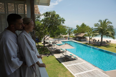 Sri Sharavi Beach Villas & Spa - with 43 metre saltwater infinity pool