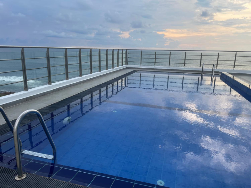 Next to an Indian Ocean