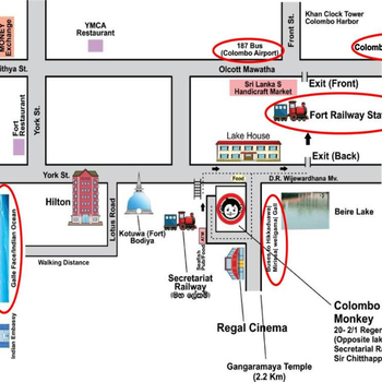 Colombo Downtown Monkey Backpackers Hostel - Hotel exterior or room view